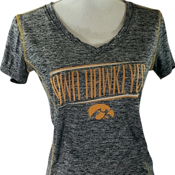 Iowa Hawkeyes Short-sleeve Tee Black Gold - Picture 13 of 13
